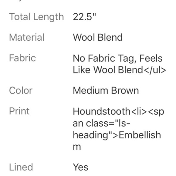 CONVERSE JOHN VARVATOS  HOUNDSTOOTH  BLAZER SZ S - Picture 8 of 8